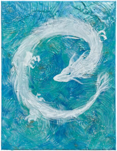 『ドラゴンサークルと早池峰龍』  